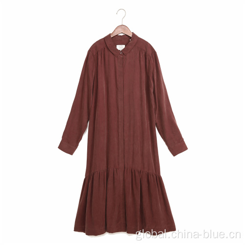 Ladies Dresses Ladies high quality copper dress Supplier